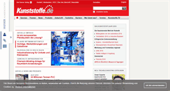 Desktop Screenshot of kunststoffe.de